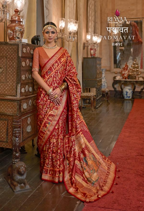 Rewaa Padmavat Exclusive Patola Silk Saree Collection